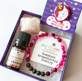 Aromatherapy Bracelet & Oil Gift Set