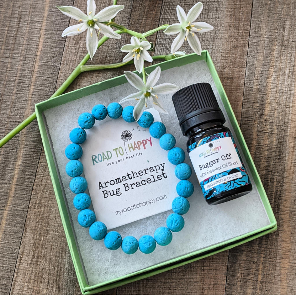 Bugger Off Oil Bug Bracelet Set Road to Happy