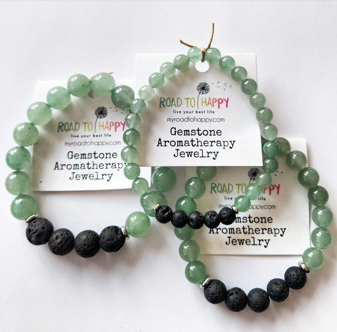 Aromatherapy Bracelet Green Aventurine