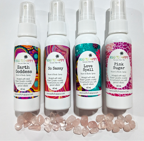 Rose Quartz Infused Body & Room Sprays